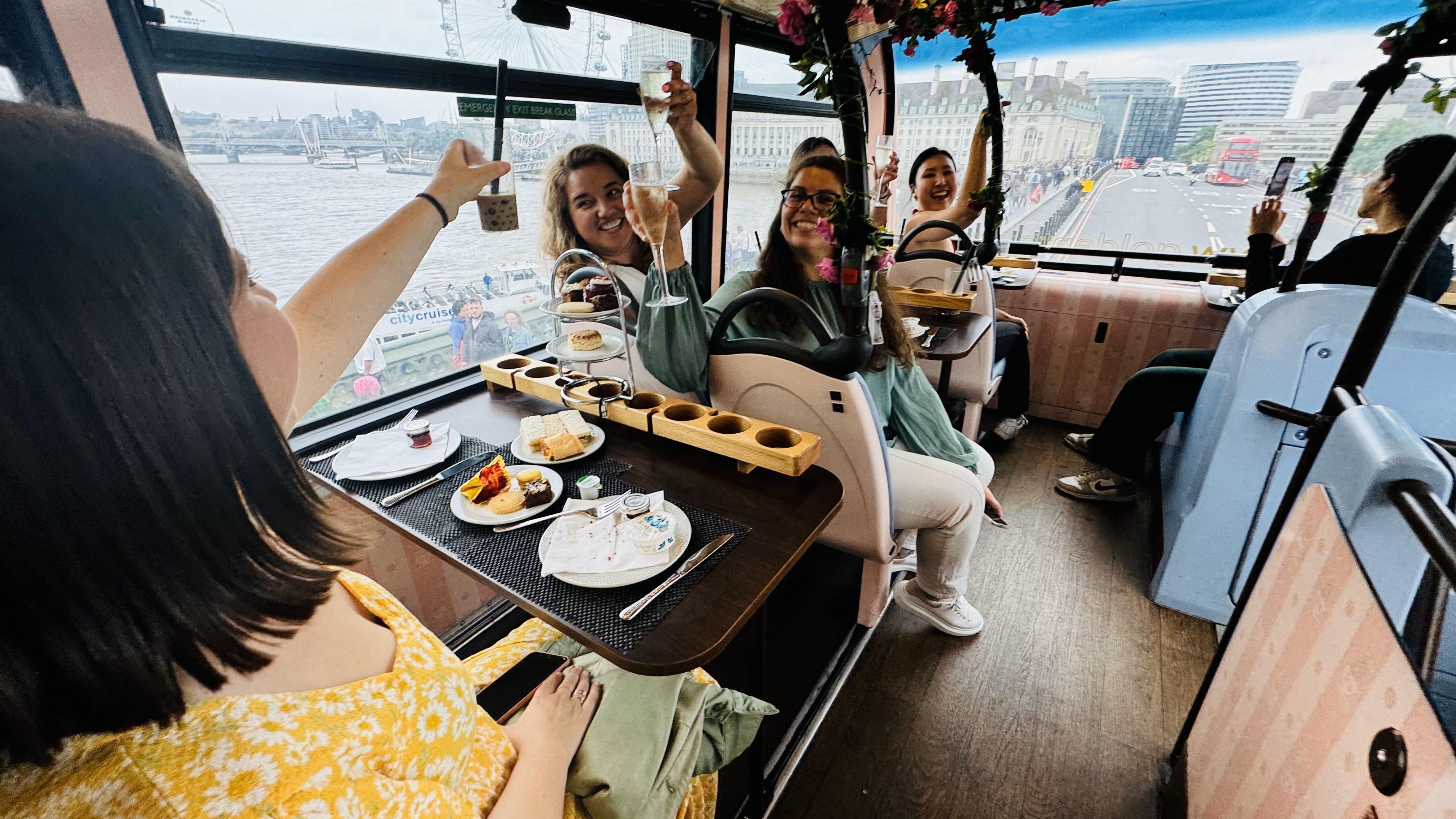 Taylor Swift Inspired London Afternoon Tea Bus