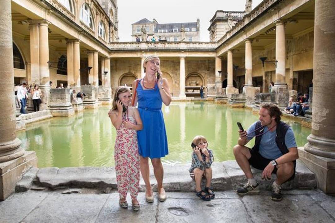 Day Trip to Bath by Rail with Entry to Roman Baths