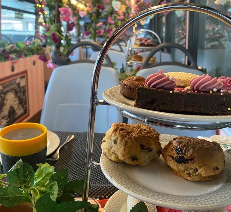 Taylor Swift Inspired London Afternoon Tea Bus