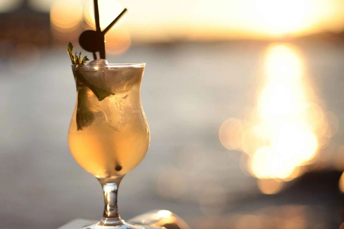 Nahaufnahme Cocktail in London