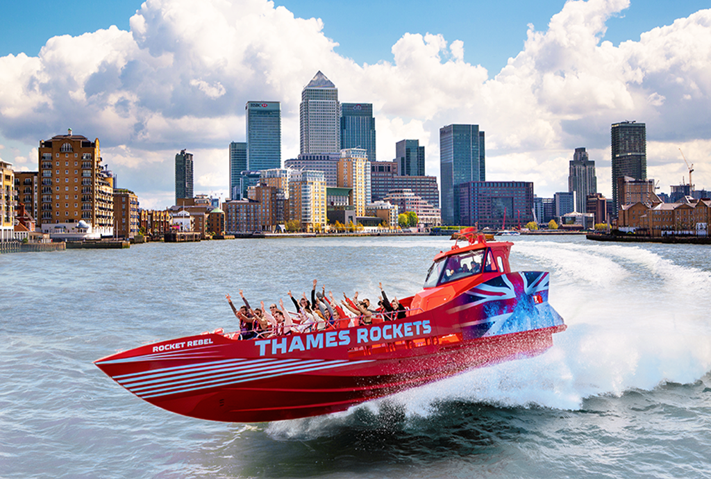 Thames Rockets - Rebel London Speedboat Adventure