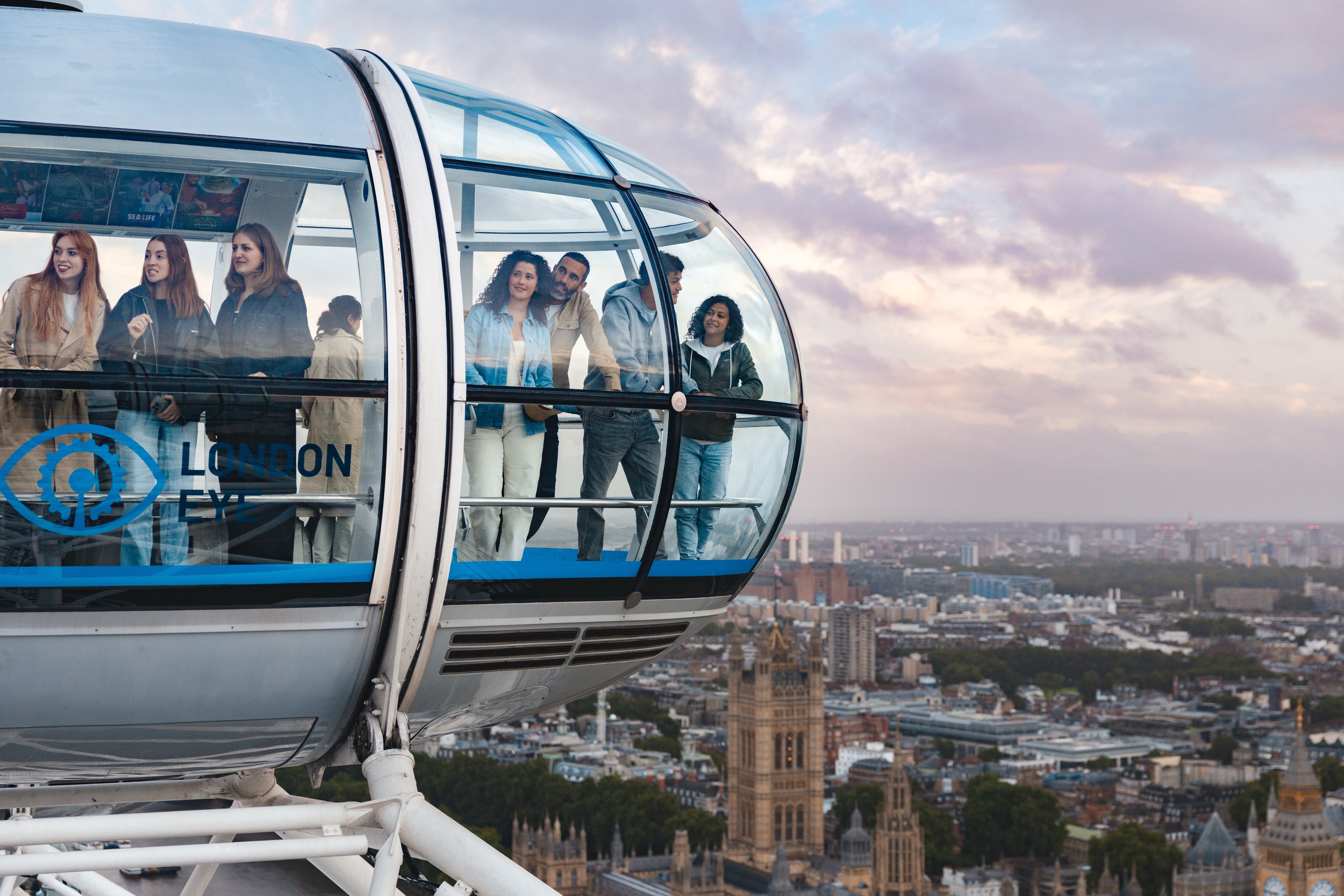 London Eye – 360° Panoramablick über Londons berühmteste Wahrzeichen
