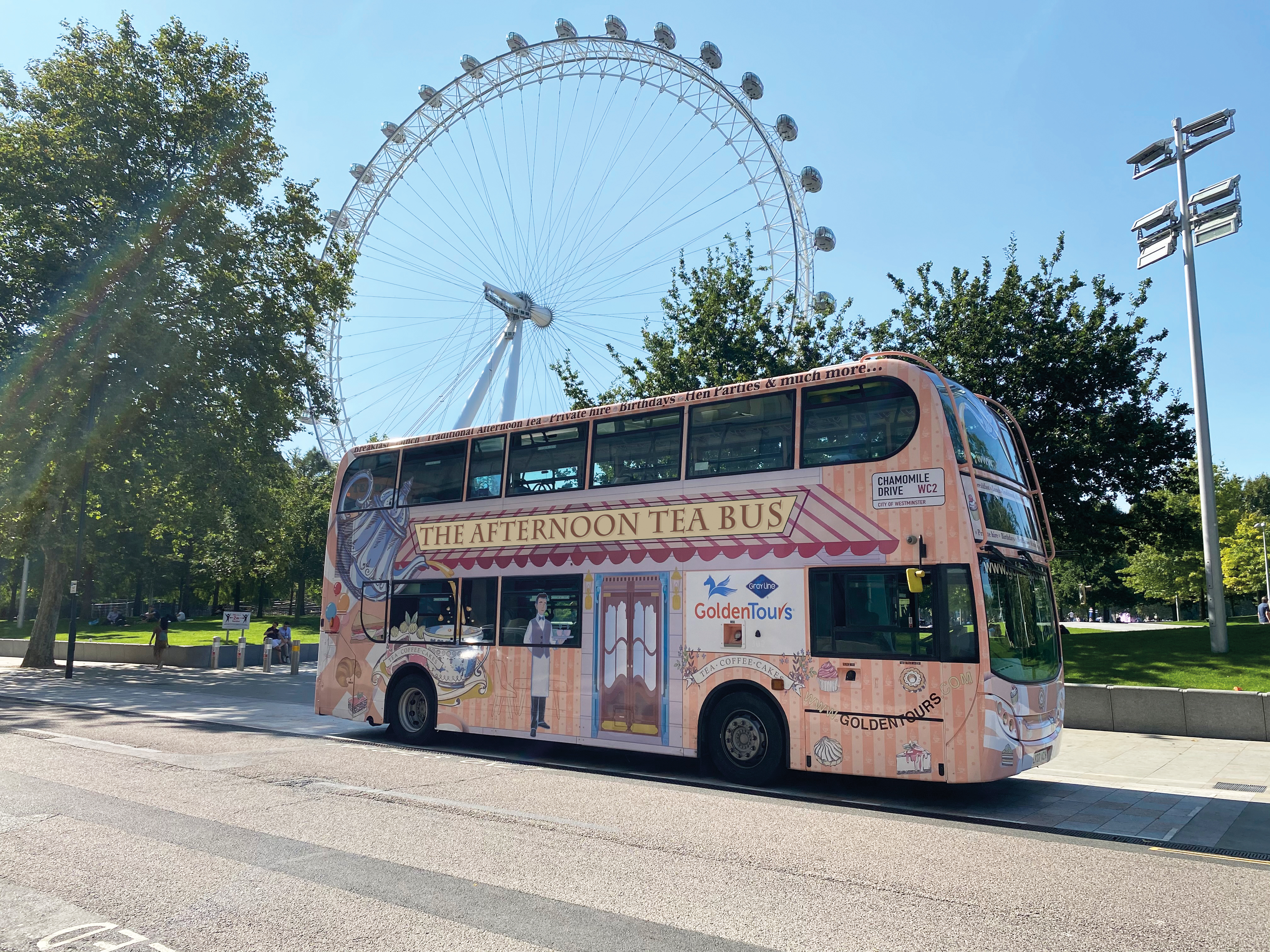 Nachmittagstee-Bus mit Panoramatour durch London