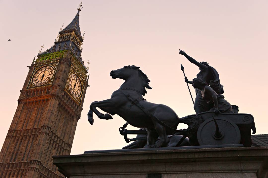 Sights and Sounds of London on Christmas Day