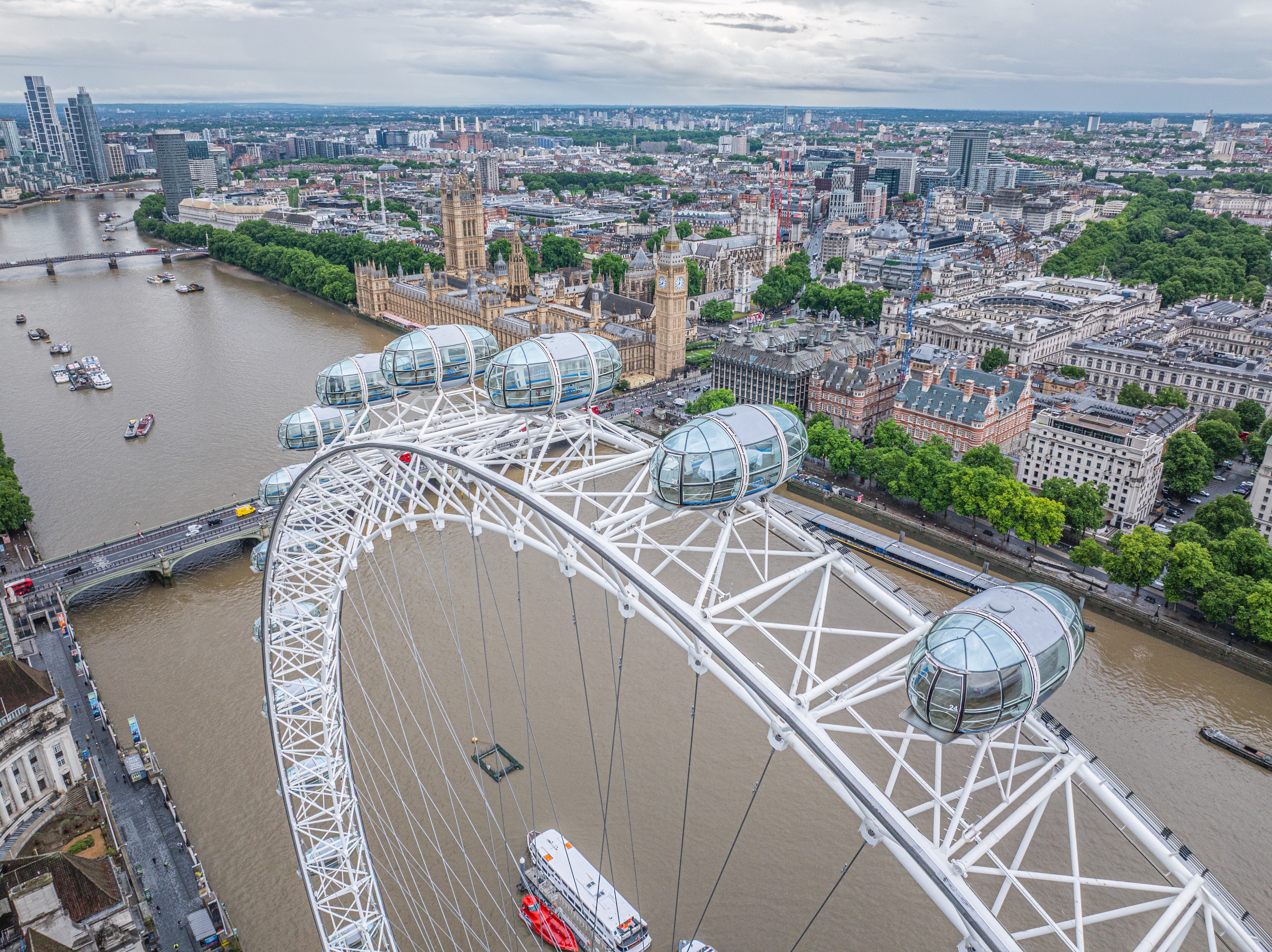 London Eye – 360° Panoramablick über Londons berühmteste Wahrzeichen