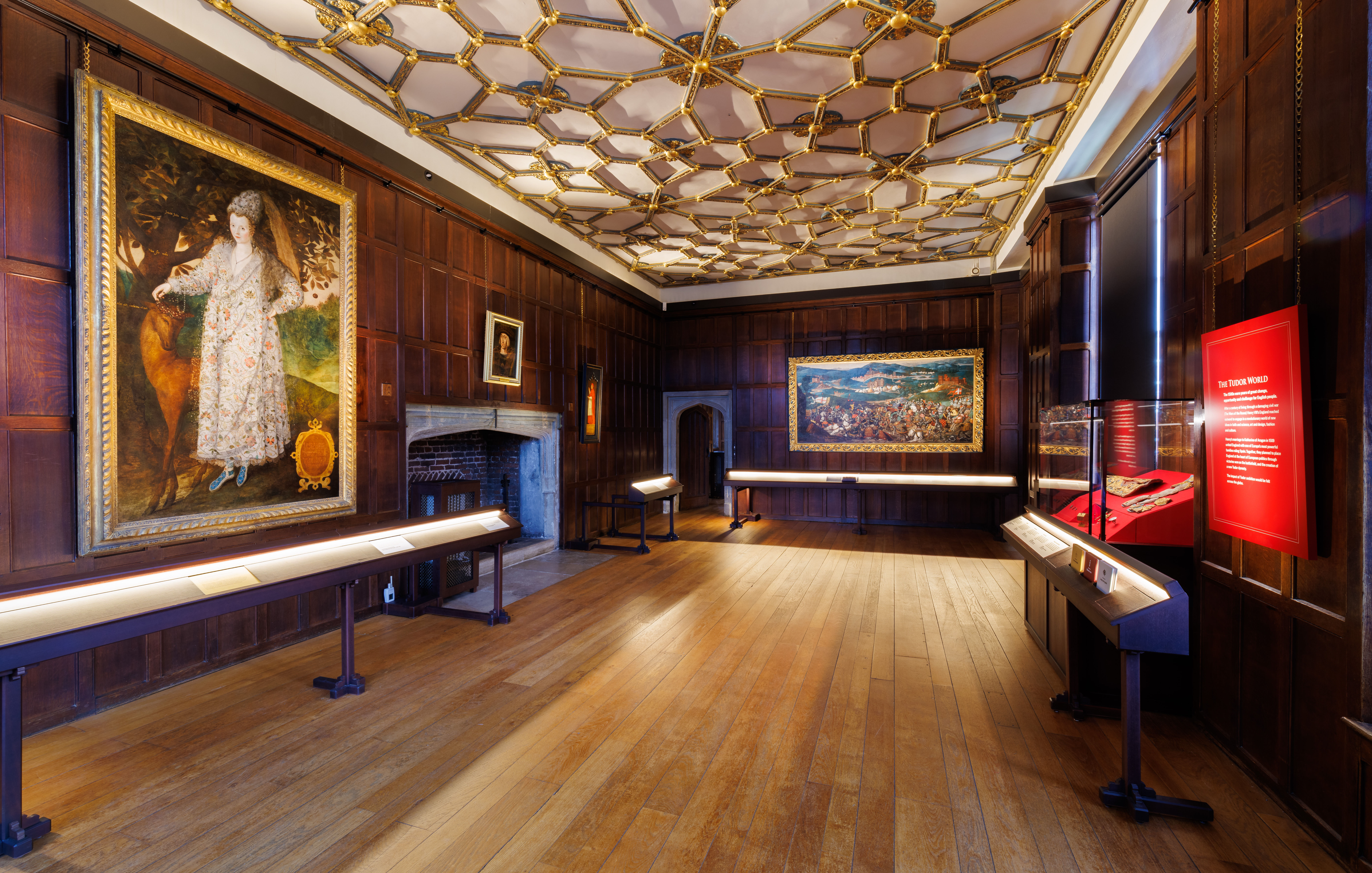 Ausstellungsstücke Innenansicht in London